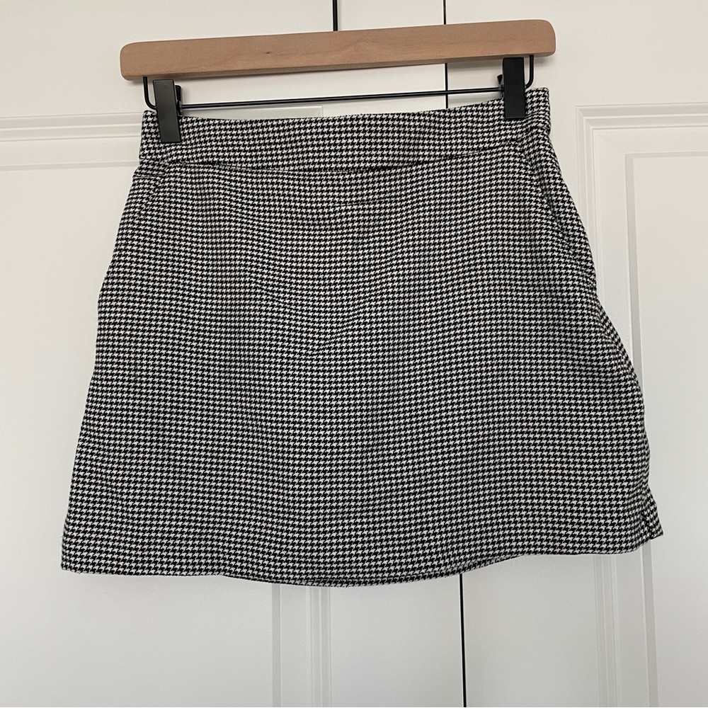 Abercrombie & Fitch Houndstooth Skort